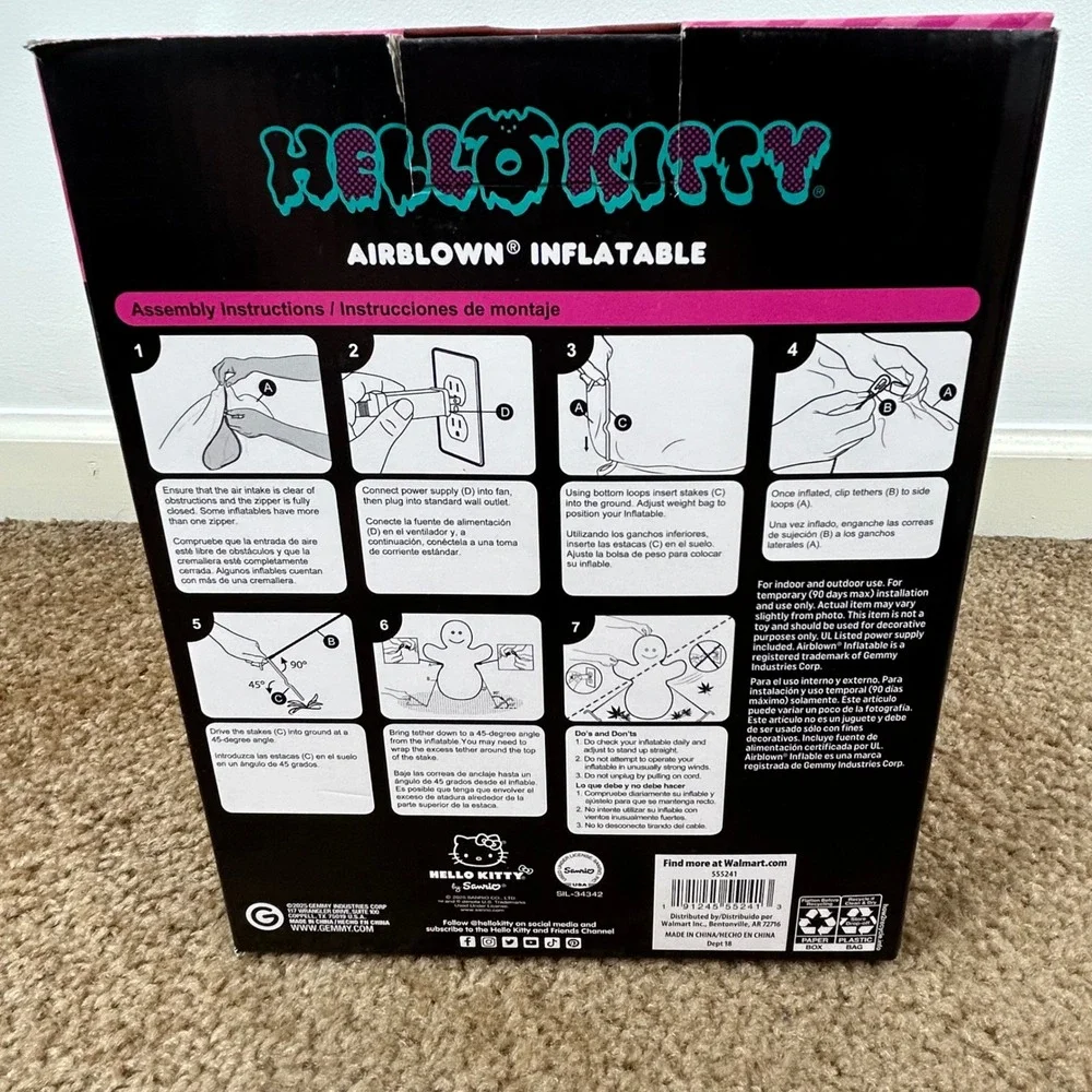 Hello Kitty | Holiday | Hello Kitty Airblown Inflatable Halloween ...